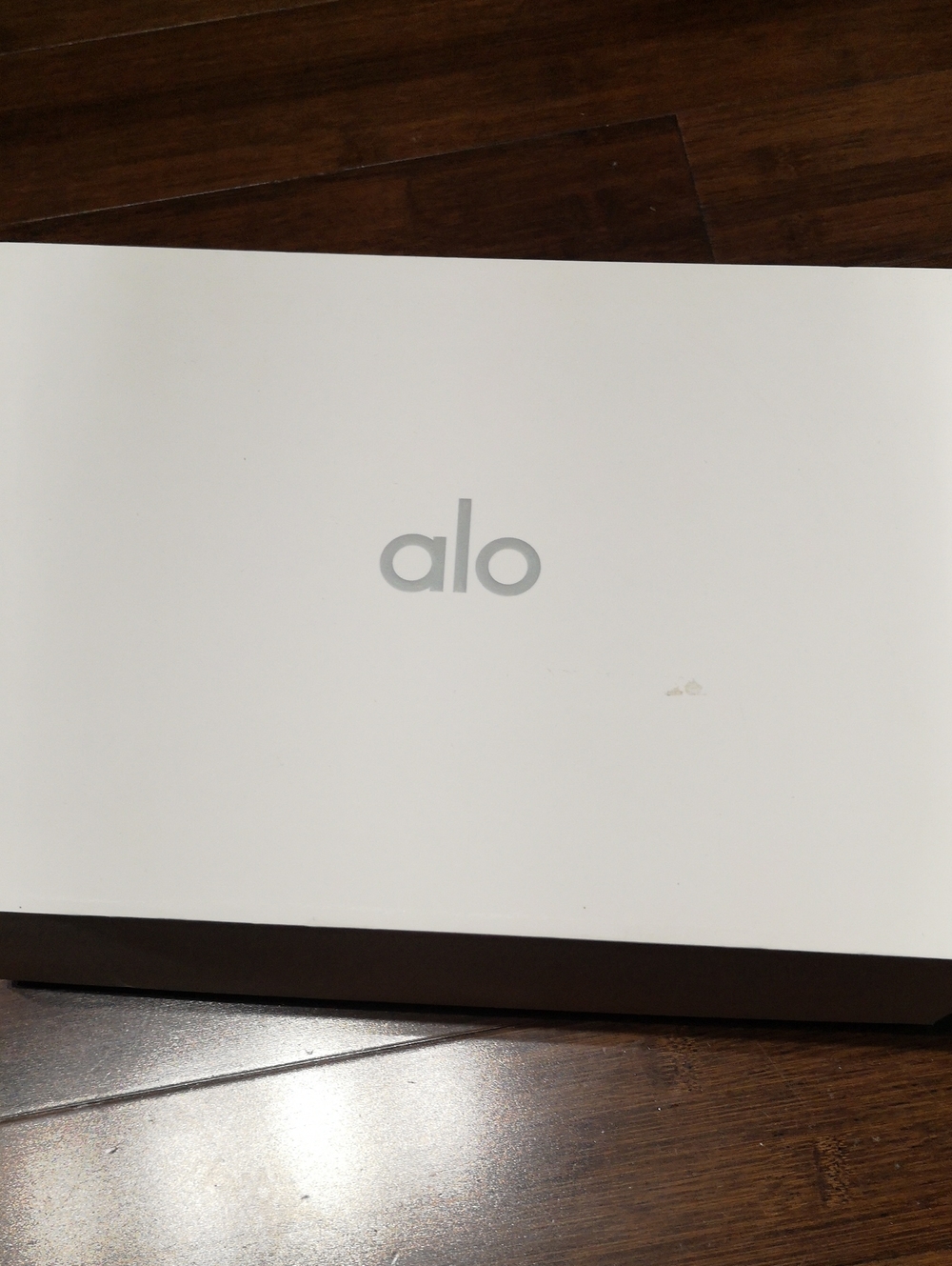 alo shoes white and grey good as new